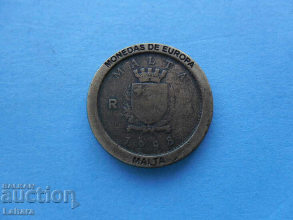 Licitație 1 cent 1998 Malta