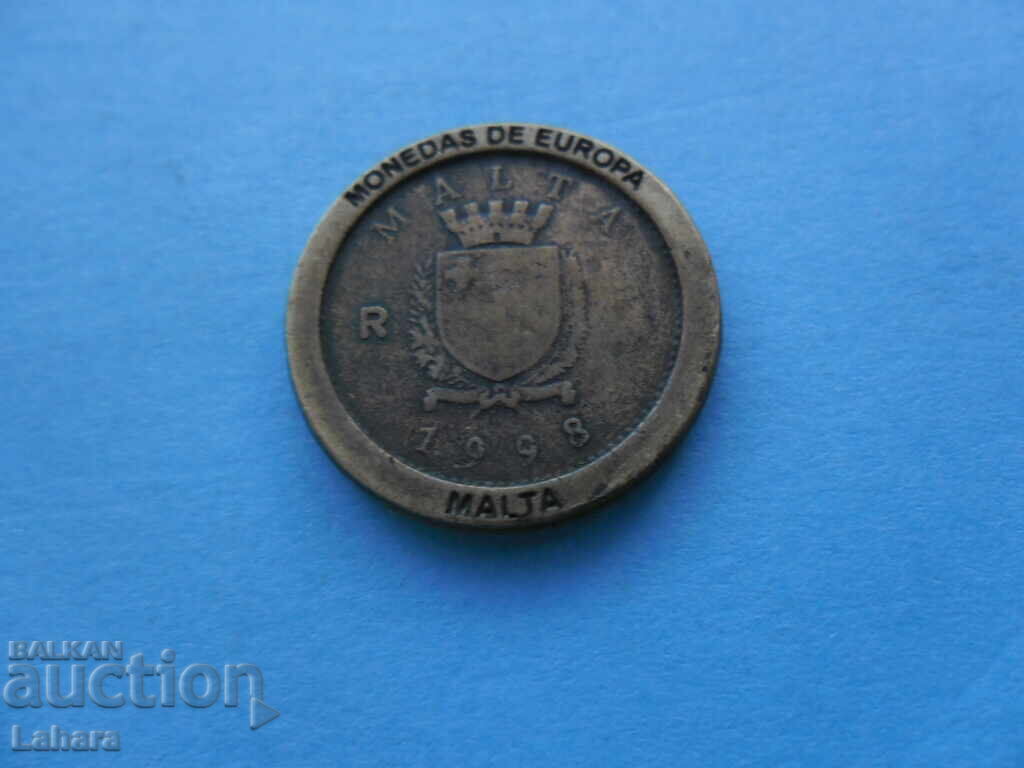 Παράδοση 1 λεπτό 1998 Μάλτα Παράδοση 1 λεπτό 1998 Μάλτα