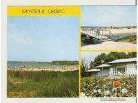 Carte poștală Bulgaria s. Lozeneț Camping "Oasis" 3*