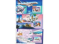 Καθαρά Μπλοκ Αεροπλάνα 2006 από Γουινέα