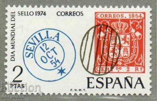 1974. Spain. World Postage Stamp Day. 1974. Spain. World Postage Stamp Day.