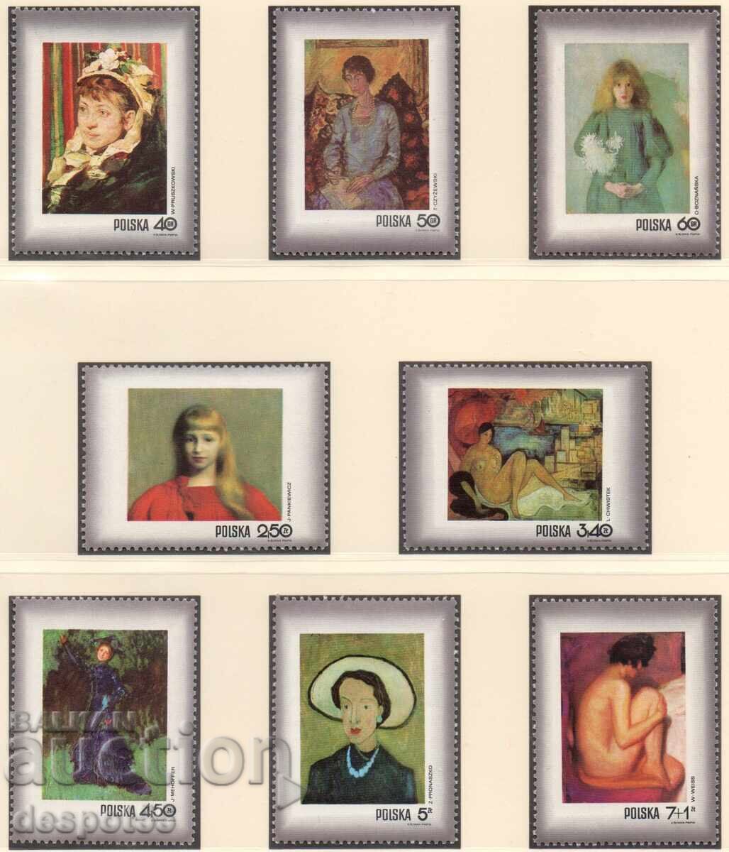 1971. Πολωνία. Γυναίκες στην πολωνική ζωγραφική 1971. Πολωνία. Γυναίκες στην πολωνική ζωγραφική