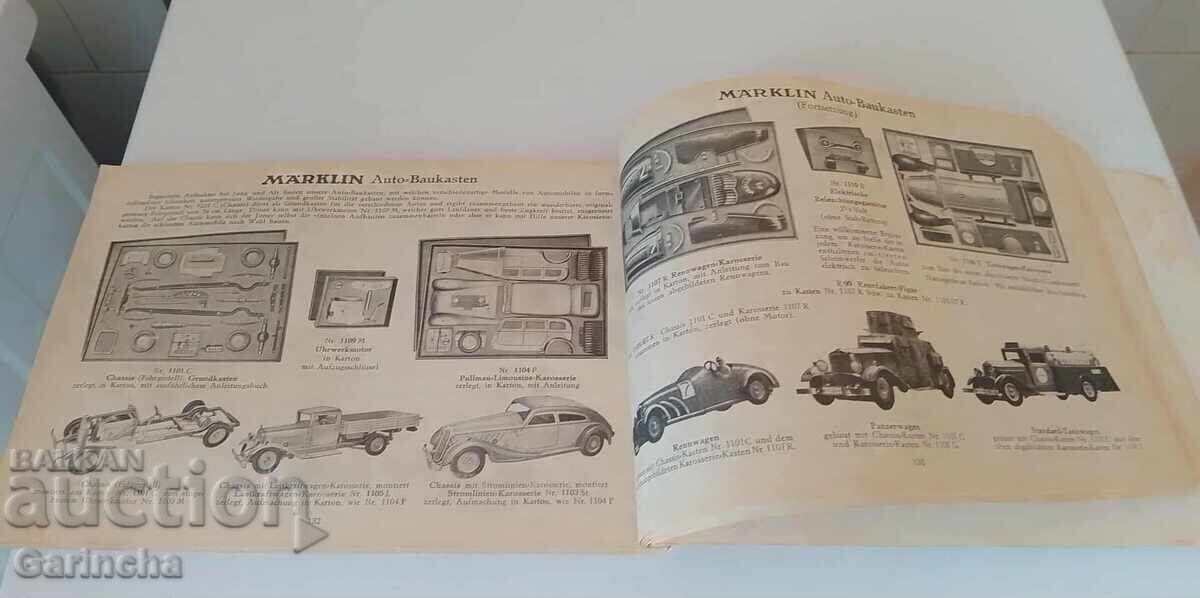 Licitație Catalog vechi MARKLIN Licitație Catalog vechi MARKLIN