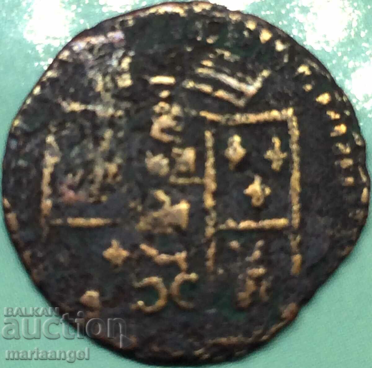 Modena Sessino 1706-1737 Ιταλία Francesco III d,Este med - 6