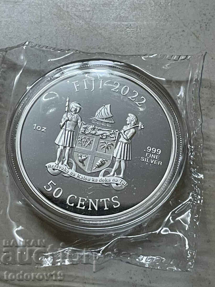 Delivery of 1 oz Silver Samurai Series Ancient Wars Ost. Fiji 2022 Delivery of 1 oz Silver Samurai Series Ancient Wars Ost. Fiji 2022