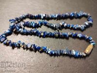 Gerdan, colier, bijuterie, Pietre de Lapis Lazuli, anii '70, 30.08.2025
