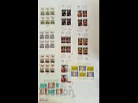 Expoziție filatelică mondială Bulgaria set 10 coli 1989