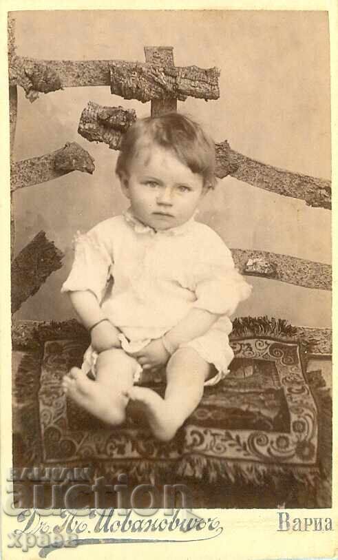 OLD PHOTOGRAPH - CARDBOARD - D. R. JOVANOVIC – VARNA - M0787