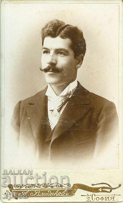 FOTOGRAFIE VECHE - CARTON - A. VLADIKOV – SOFIA - M0896