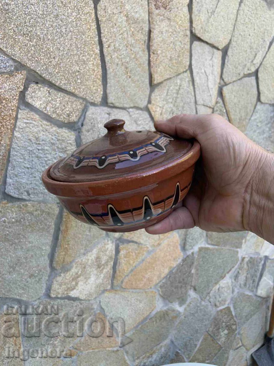 Livrarea Oală ceramică pentru ghiveci, ghiveci nou