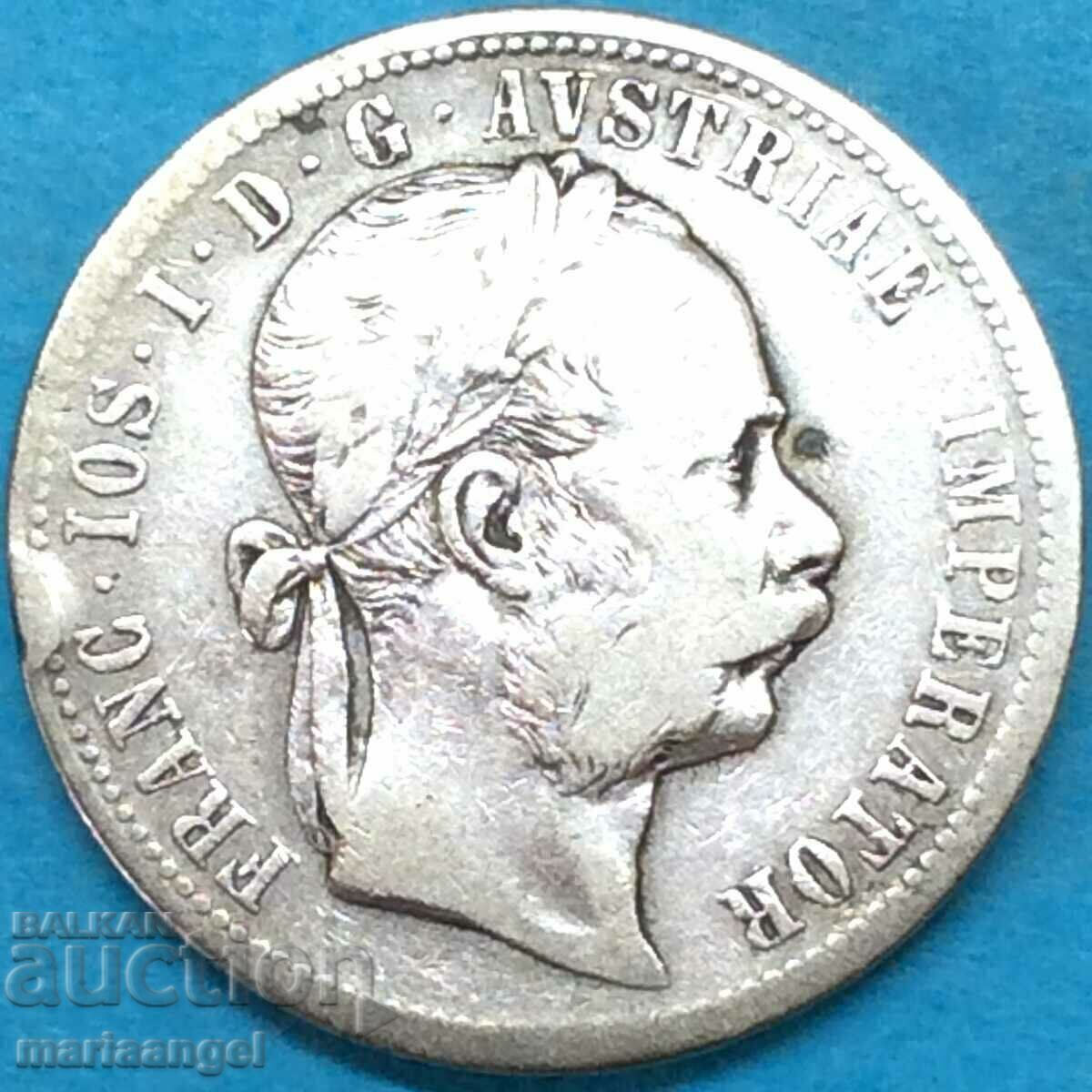 Αυστρία 1 florin 1872 Franz Joseph ασήμι - σπάνιο με τιμή 50.00 BGN | € 25.56 Αυστρία 1 florin 1872 Franz Joseph ασήμι - σπάνιο με τιμή 50.00 BGN | € 25.56
