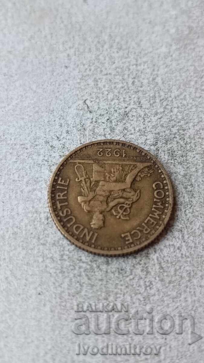 France 1 franc 1922 with price 1.85 BGN | € 0.95