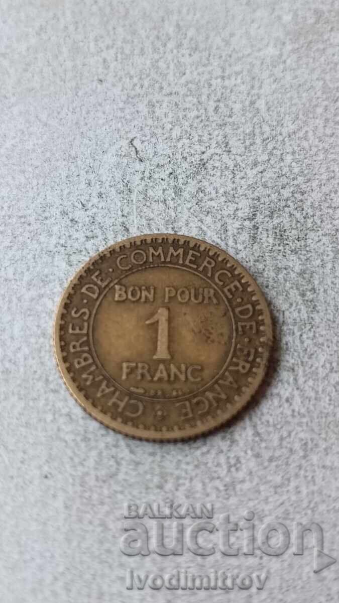 France 1 franc 1922