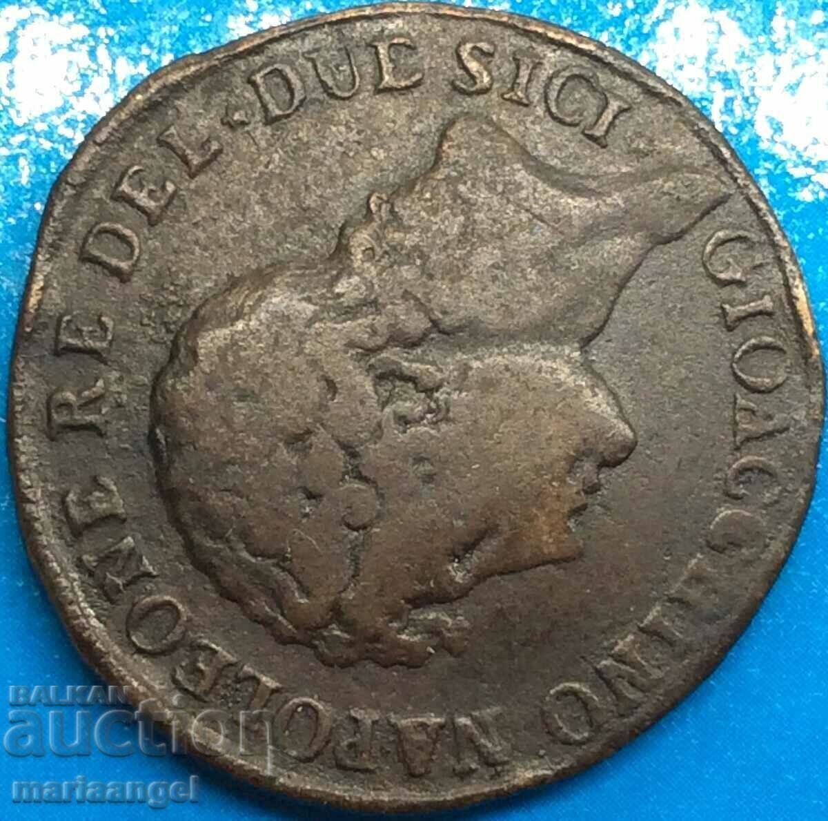 Murat Napoleon 2 grains 1810 Italy 29mm 11.67g bronze with price 290.00 BGN | € 148.27