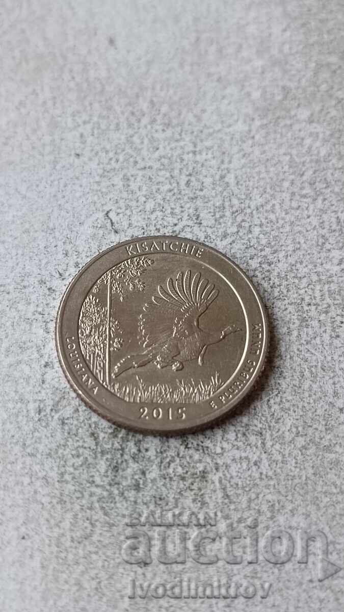 ΗΠΑ 25 λεπτά 2015 D ΗΠΑ 25 λεπτά 2015 D