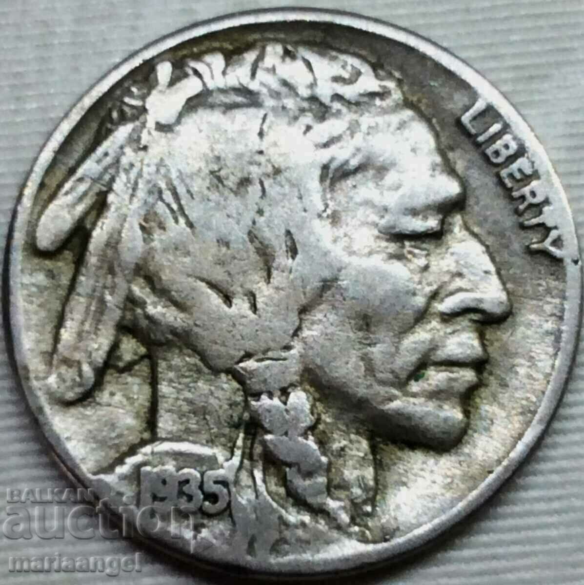 USA 5 Cent 1935 «Buffalo» Nickel USA 5 Cent 1935 «Buffalo» Nickel