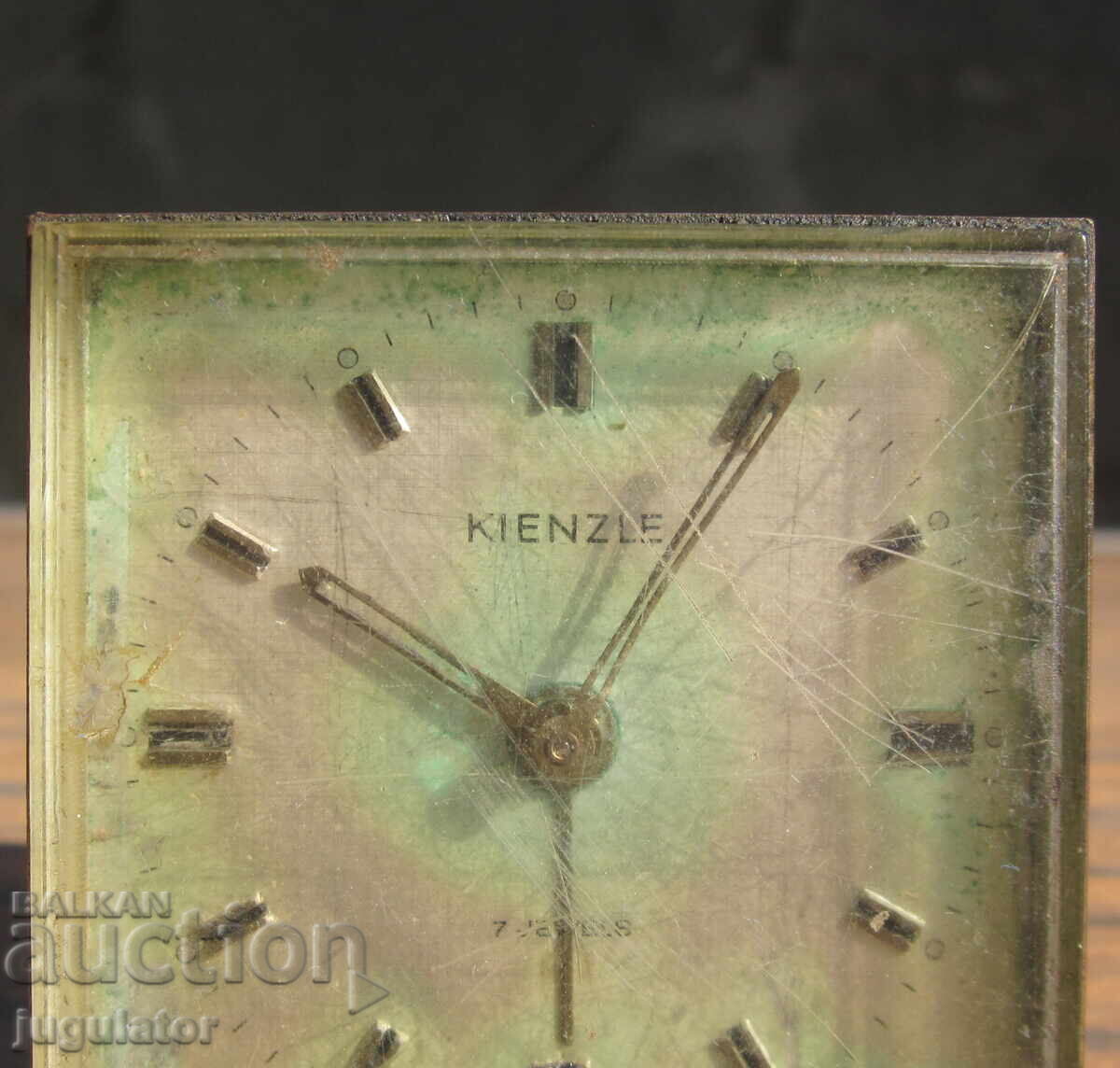 Antique German KIENZLE Alarm Clock for Parts with price 15.00 BGN | € 7.67 Antique German KIENZLE Alarm Clock for Parts with price 15.00 BGN | € 7.67