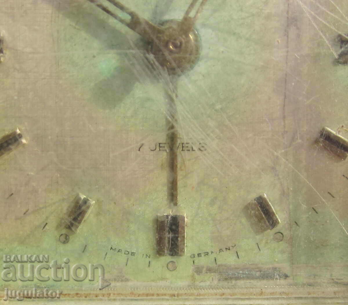 Auction Antique German KIENZLE Alarm Clock for Parts Auction Antique German KIENZLE Alarm Clock for Parts