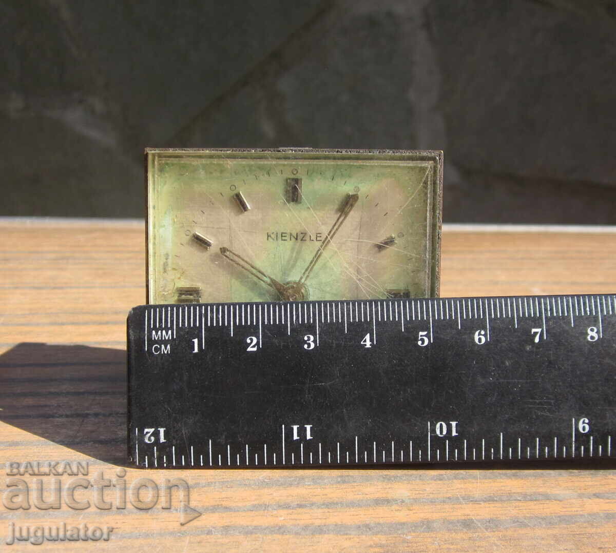 Delivery of Antique German KIENZLE Alarm Clock for Parts Delivery of Antique German KIENZLE Alarm Clock for Parts