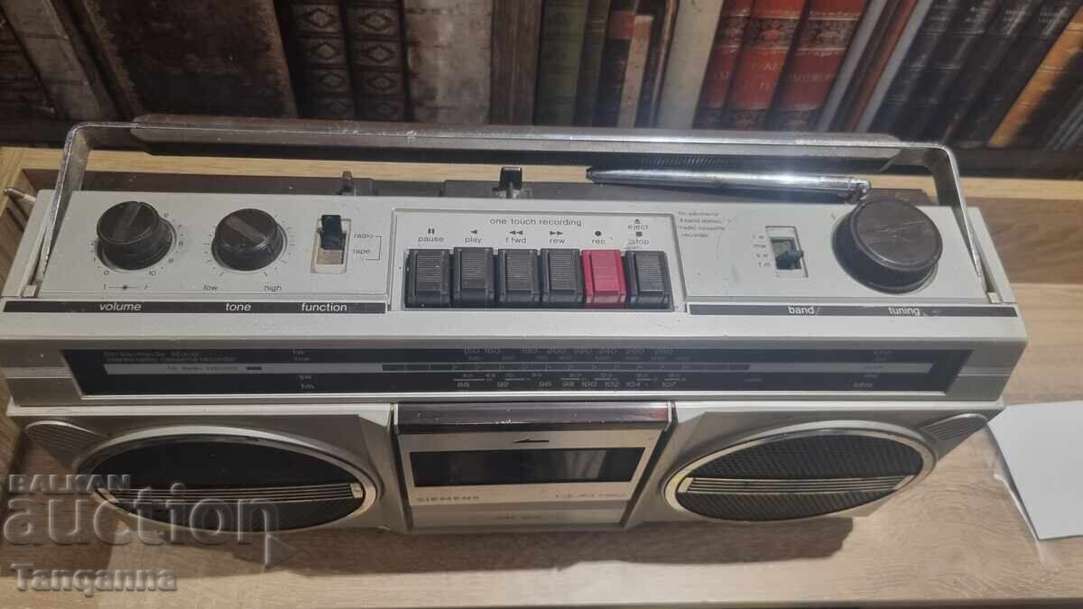 Auction Siemens Cassette Player Auction Siemens Cassette Player