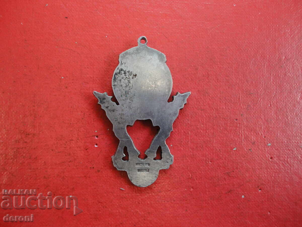 Доставка на Сребърен Немски орден с емайл 3 Райх Mainz Доставка на Сребърен Немски орден с емайл 3 Райх Mainz