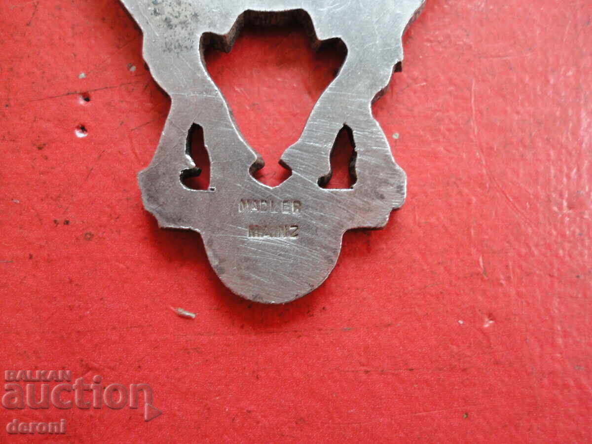 Сребърен Немски орден с емайл 3 Райх Mainz - 5 Сребърен Немски орден с емайл 3 Райх Mainz - 5