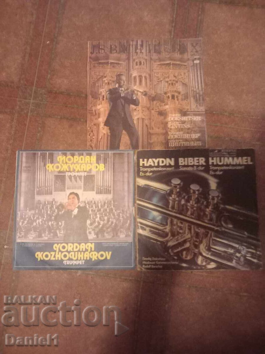 3 δίσκοι κλασικής μουσικής ΤΡΟΜΠΕΤΑ