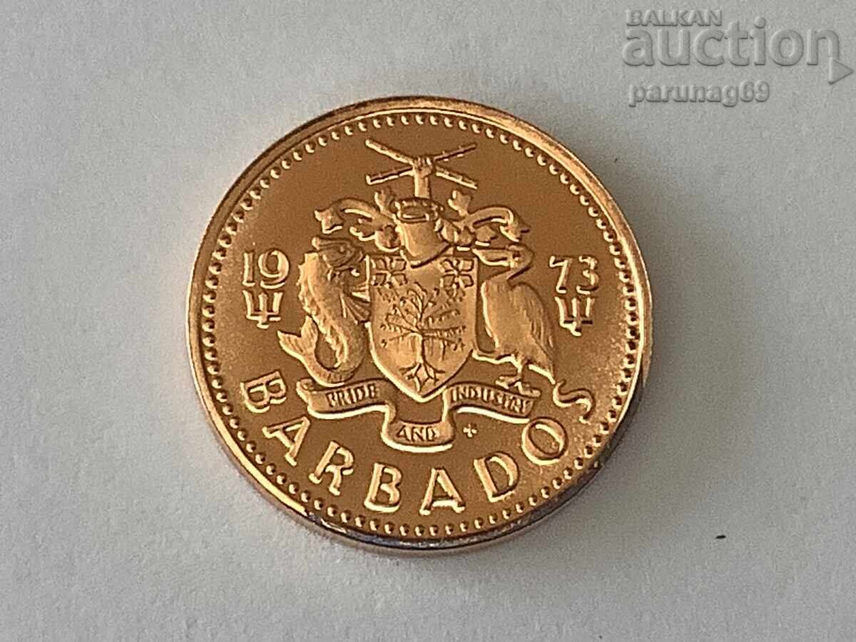 Барбадос 1 цент 1973 година