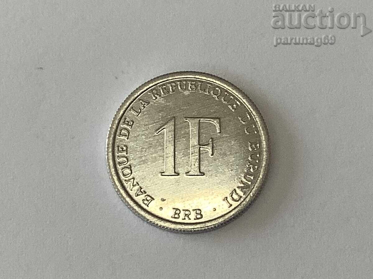 Burundi 1 Franc 2003 Aluminum Burundi 1 Franc 2003 Aluminum