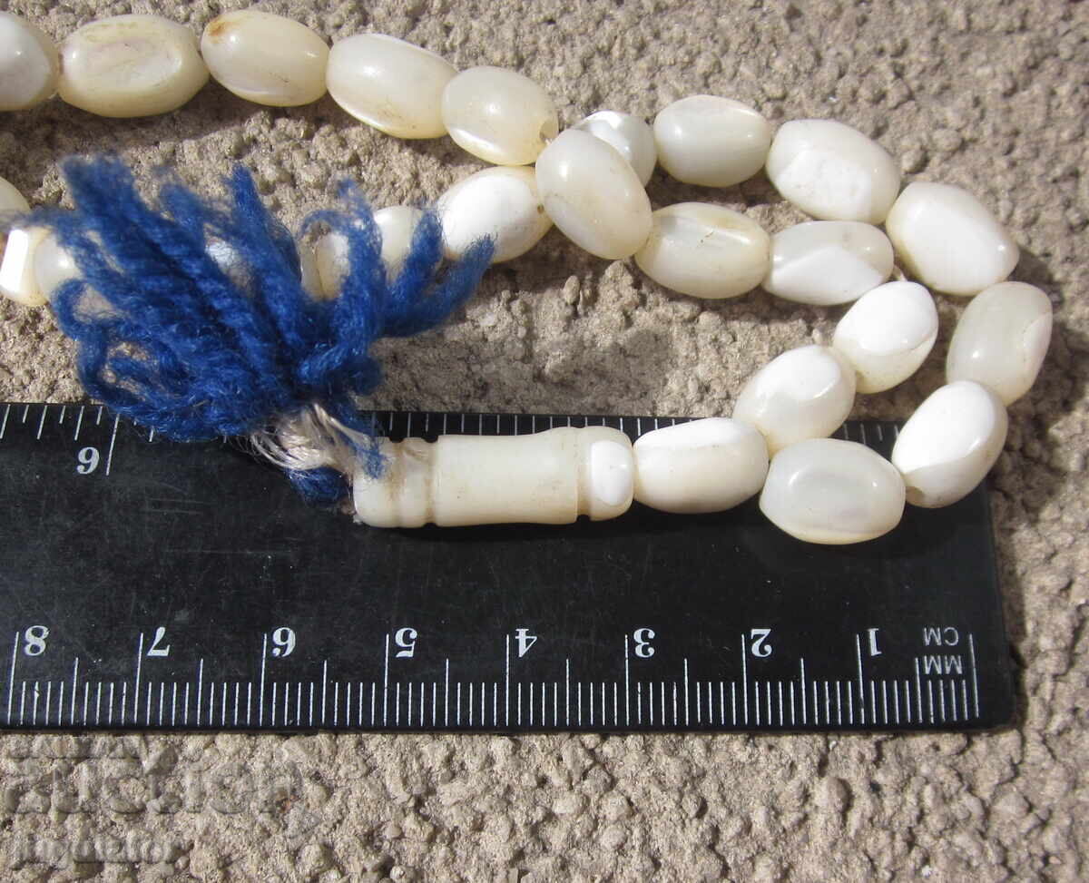 Αρχαίο βουλγαρικό κομπολόι Αναγέννησης με μαργαριτάρι - 6