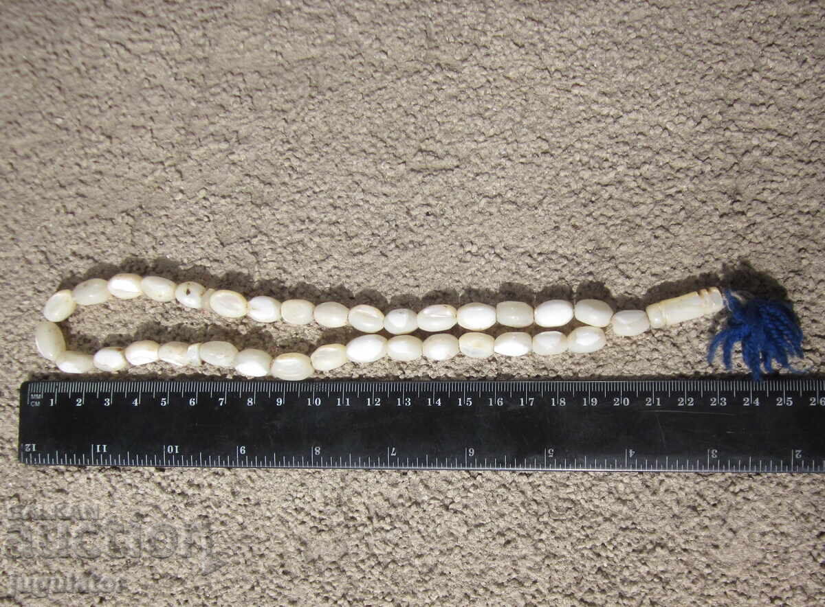 Αρχαίο βουλγαρικό κομπολόι Αναγέννησης με μαργαριτάρι - 7