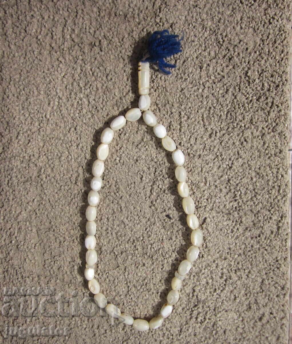 Αρχαίο βουλγαρικό κομπολόι Αναγέννησης με μαργαριτάρι