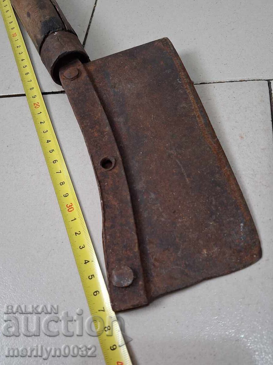 Сатър, топор, нож, ковано желязо - 5