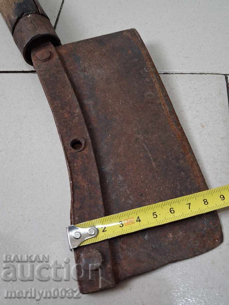 Сатър, топор, нож, ковано желязо - 6