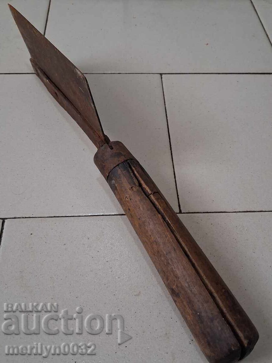 Сатър, топор, нож, ковано желязо - 7