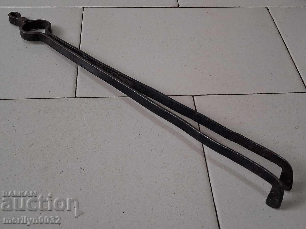 Licitație Dilaf vechi, clește, fier forjat pentru cuptor