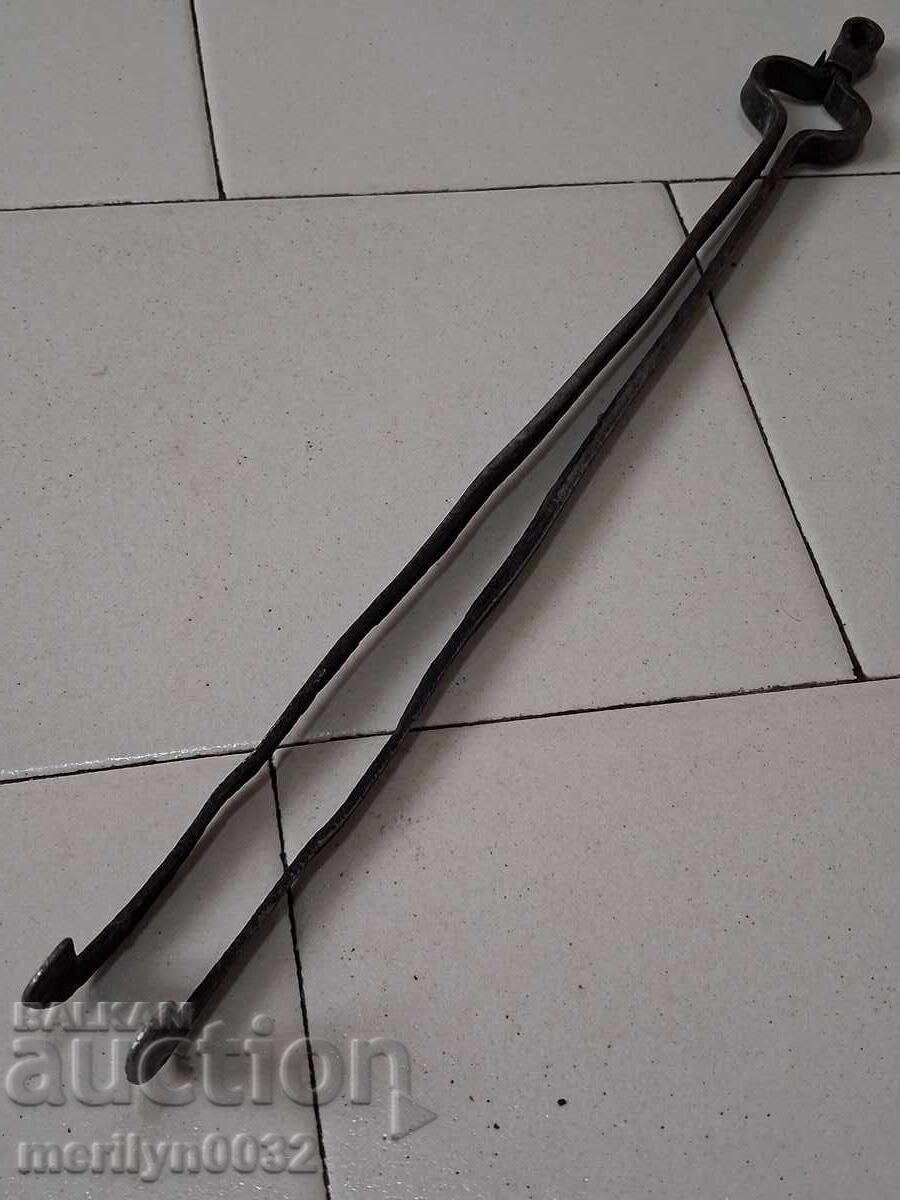 Livrarea Dilaf vechi, clește, fier forjat pentru cuptor