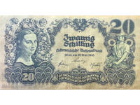 Austria 20 Șilingi 1945 Pick 118 Ref 2992