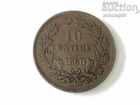 Luxembourg 10 Centimes 1860