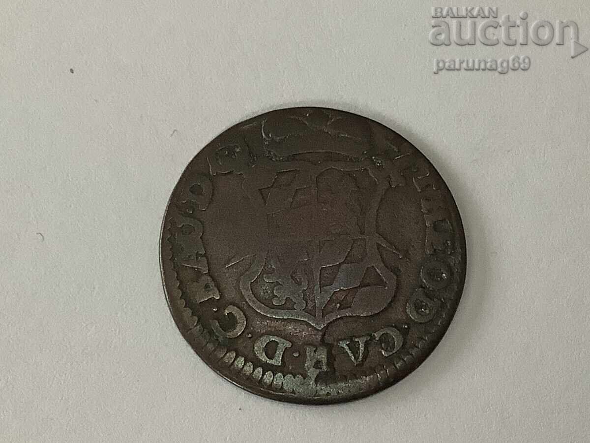 Belgium - Bishopric of Liège 1 Liard 1751 with price 15.00 BGN | € 7.67 Belgium - Bishopric of Liège 1 Liard 1751 with price 15.00 BGN | € 7.67