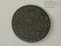 Belgium - Bishopric of Liège 1 Liard 1751