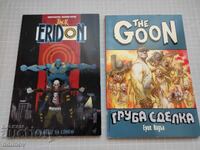 2 bucăți benzi desenate