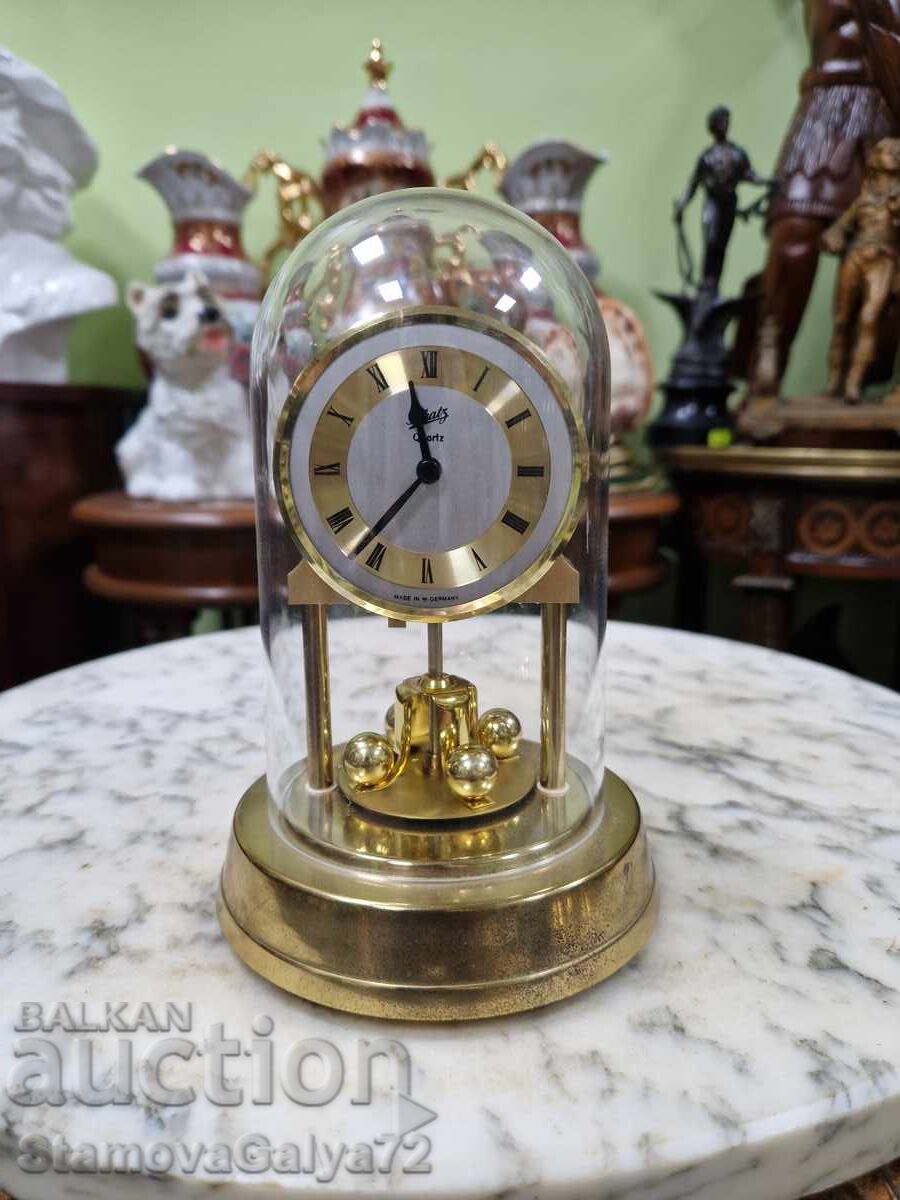 Beautiful small German Schatz desk clock with price 89.00 BGN | € 45.50