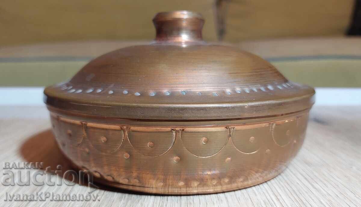 Delivery of Copper Retro Box for Connoisseurs, Excellent Condition