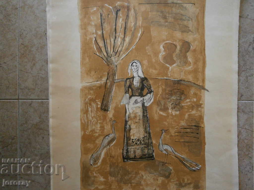 Λιθογραφία A. Panayotov με τιμή 200.00 BGN | € 102.26 Λιθογραφία A. Panayotov με τιμή 200.00 BGN | € 102.26