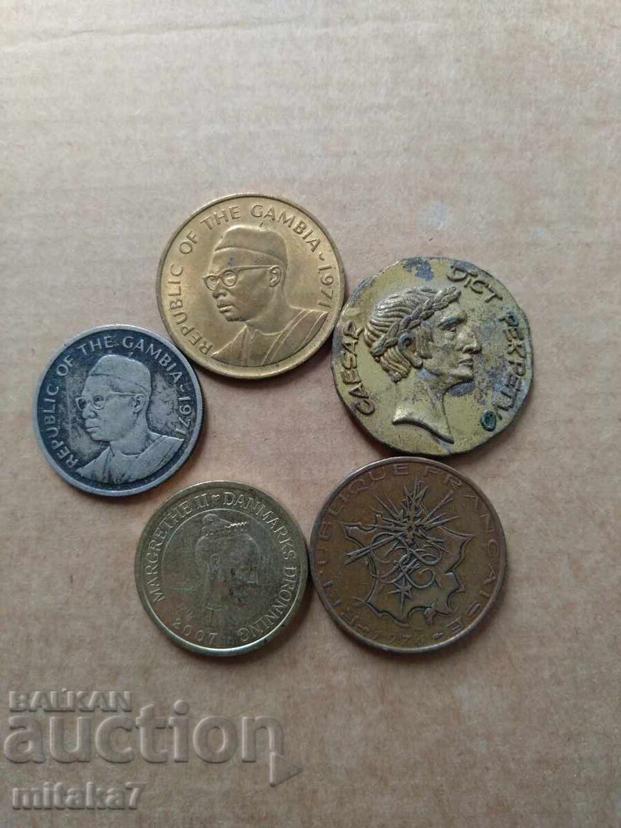 Licitație Lot de monede și token