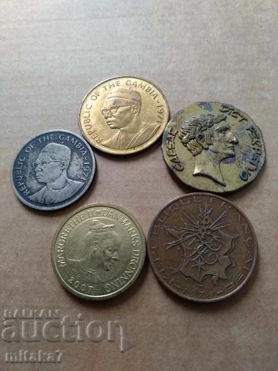 Доставка на Лот монети и токън Доставка на Лот монети и токън