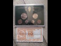 Сет монети и банкнота, Норвегия