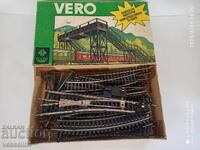 Set of rails and posts 6.5 for train vero piko marklin lima