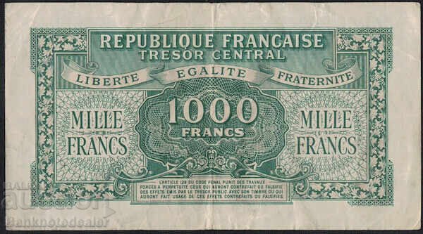 Γαλλία 1000 φράγκα 1945 Pick 107 με τιμή 140.00 BGN | € 71.58 Γαλλία 1000 φράγκα 1945 Pick 107 με τιμή 140.00 BGN | € 71.58